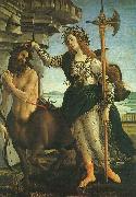 Pallas and the Centaur Botticelli